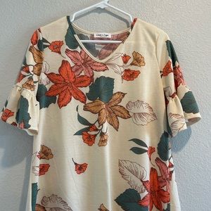 Women’s floral blouse